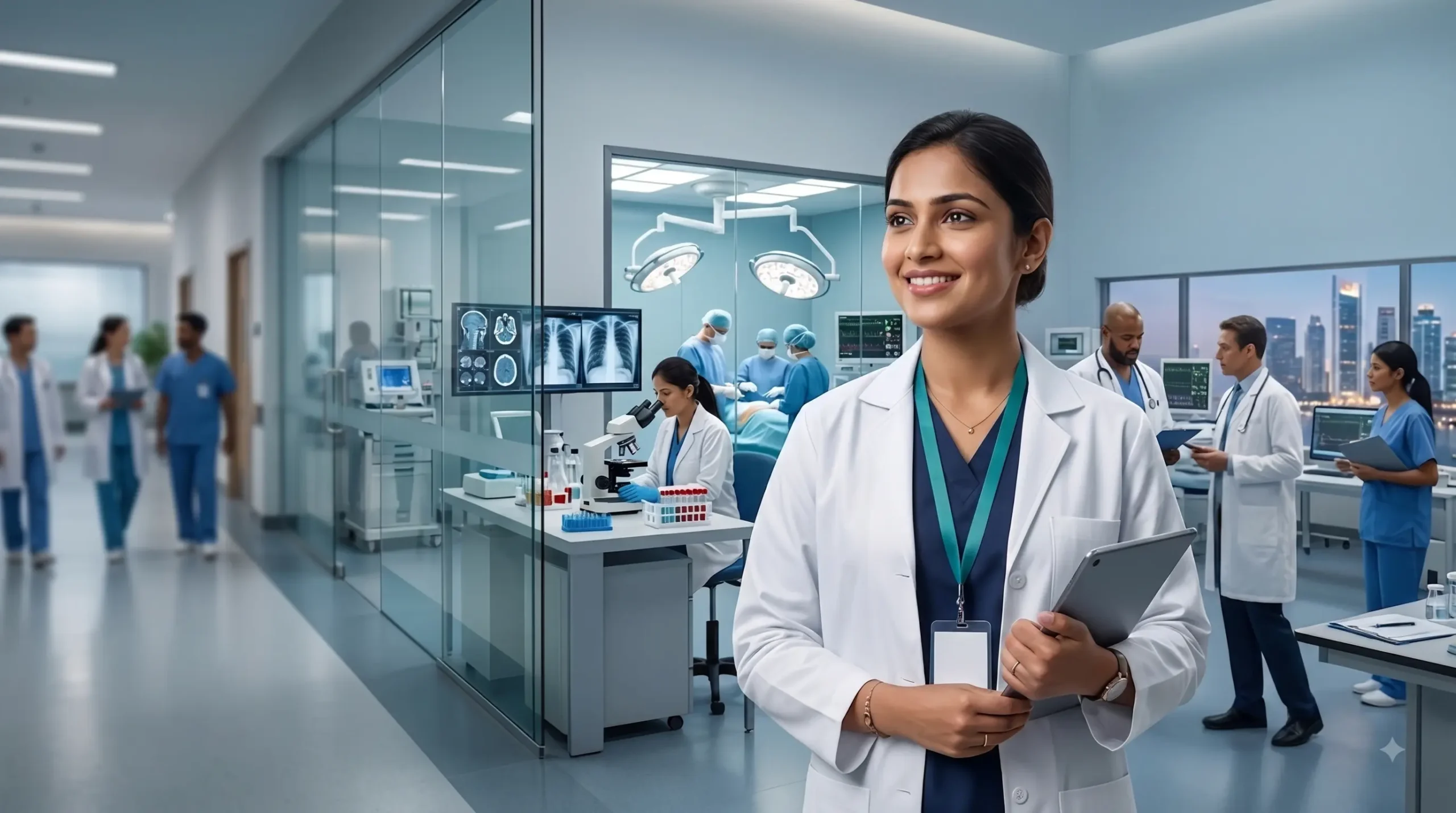 Career opportunities abroad after paramedical courses for Indian healthcare professionals